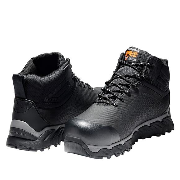 Timberland PRO® Men's Ridgework Waterproof Comp-Toe Work Boot - Size: 8.5 - Picture 1 of 7